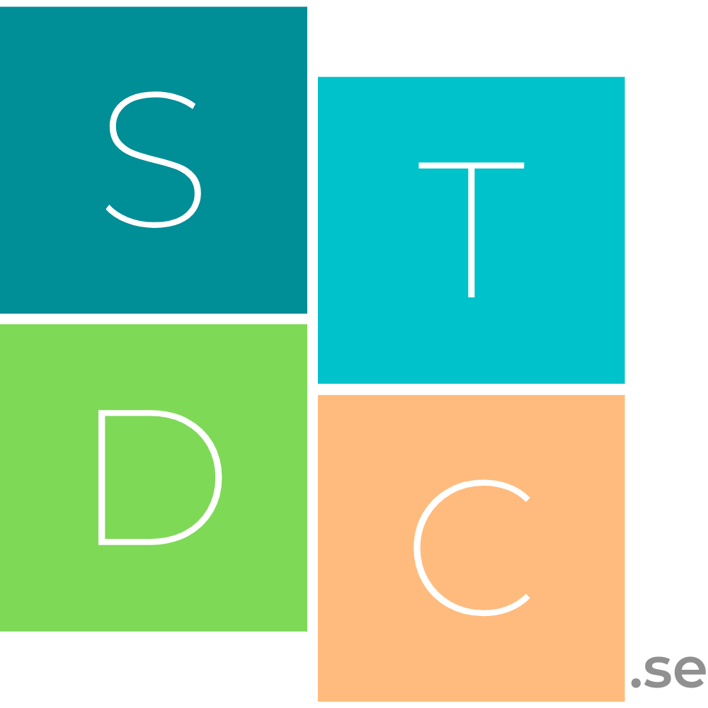 STDC logotyp i färg
